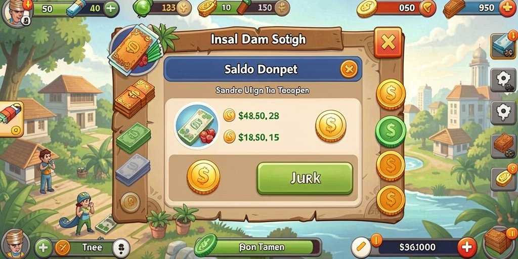 Reward menarik untuk setiap pencapaian dalam game.
