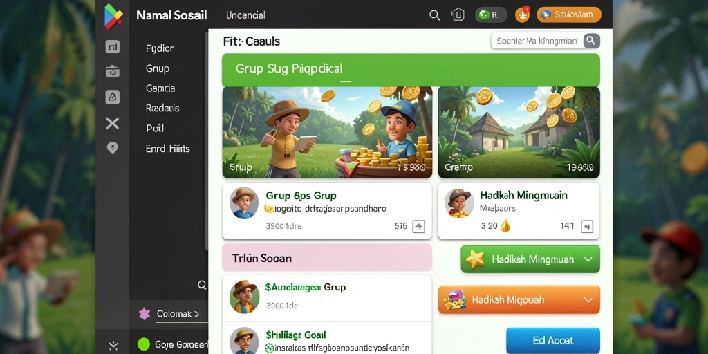 Screenshot memperlihatkan fitur multiplayer saat bermain bersama teman.