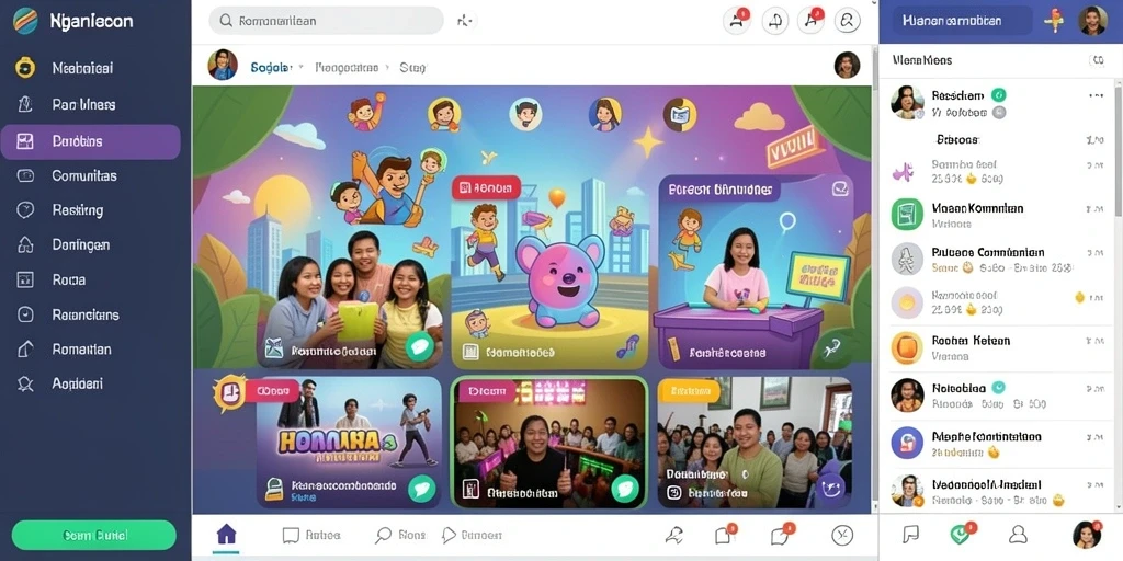 Fitur keamanan yang menjamin privasi pengguna.