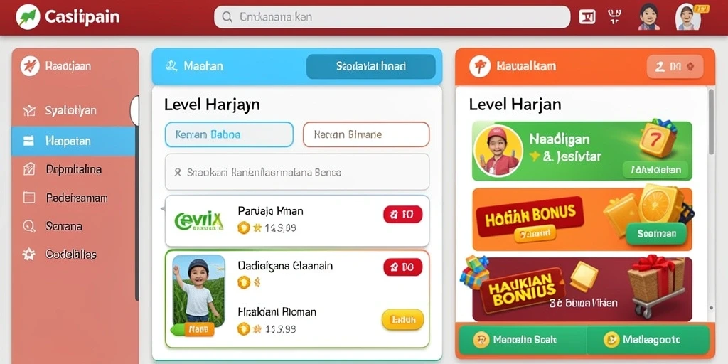 Fitur bonus yang menambah keseruan bermain.
