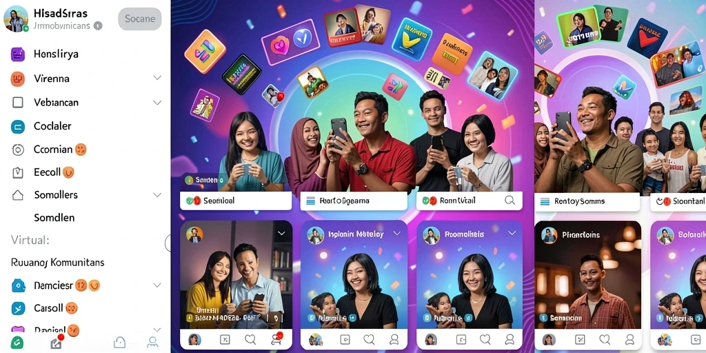 Interaksi sosial antar pemain yang menyenangkan.