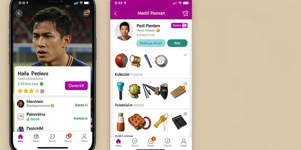 Fitur leaderboard yang menampilkan pemain terbaik.